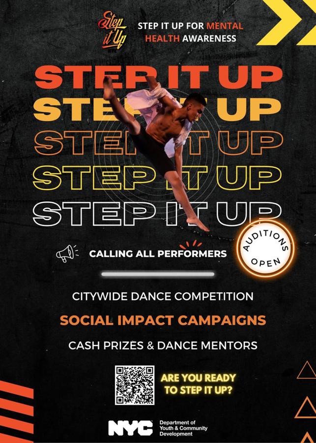 Step It Up 2024 call-to-action poster
